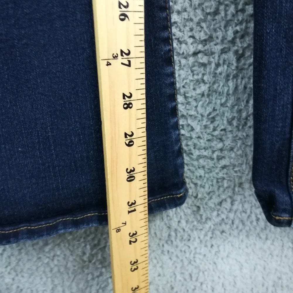 Kut From The Kloth Womens Jeans Baby Boot Cut Blue Denim Dark Mid Short 16S